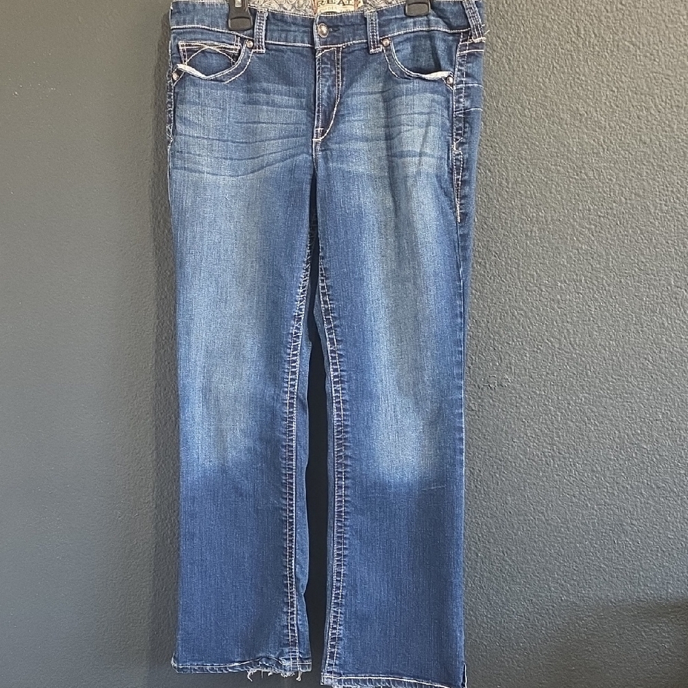 Ariat Women's Faded Blue Boot Cut Jeans
